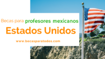 becas para profesores mexicanos