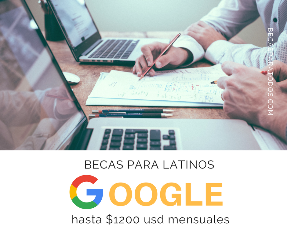 Becas para latinos de google