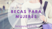 Becas para mujeres