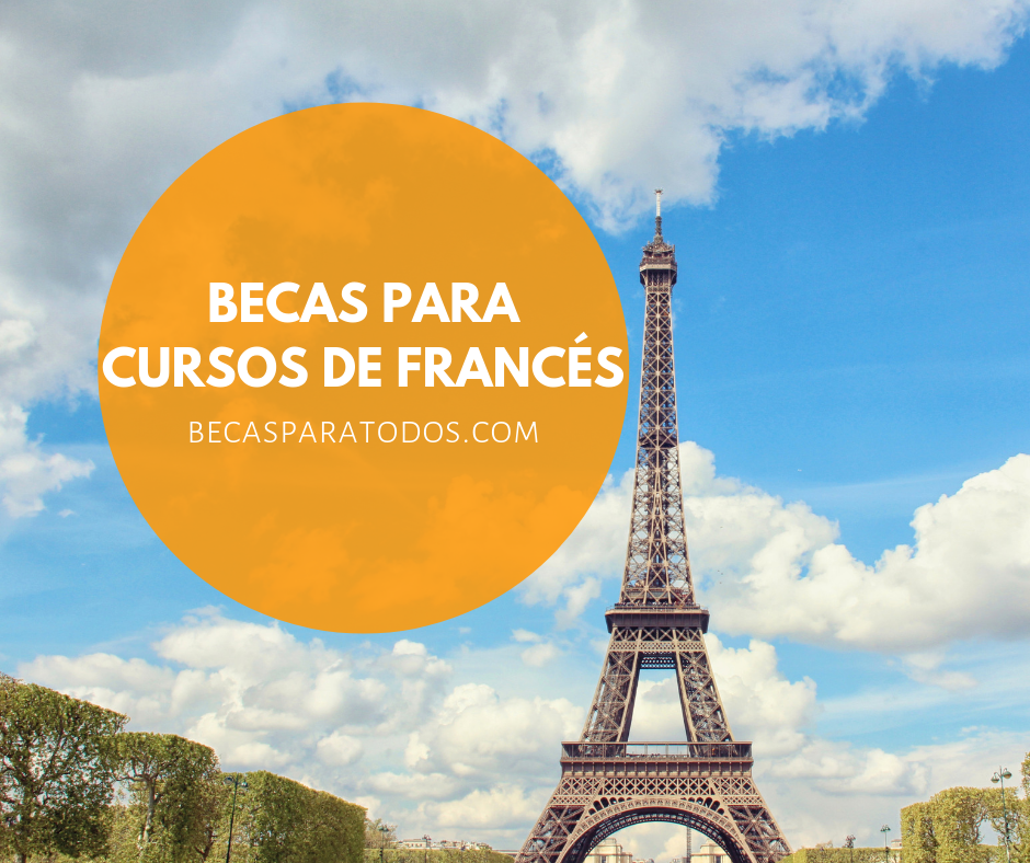becas para cursos de francés en francia