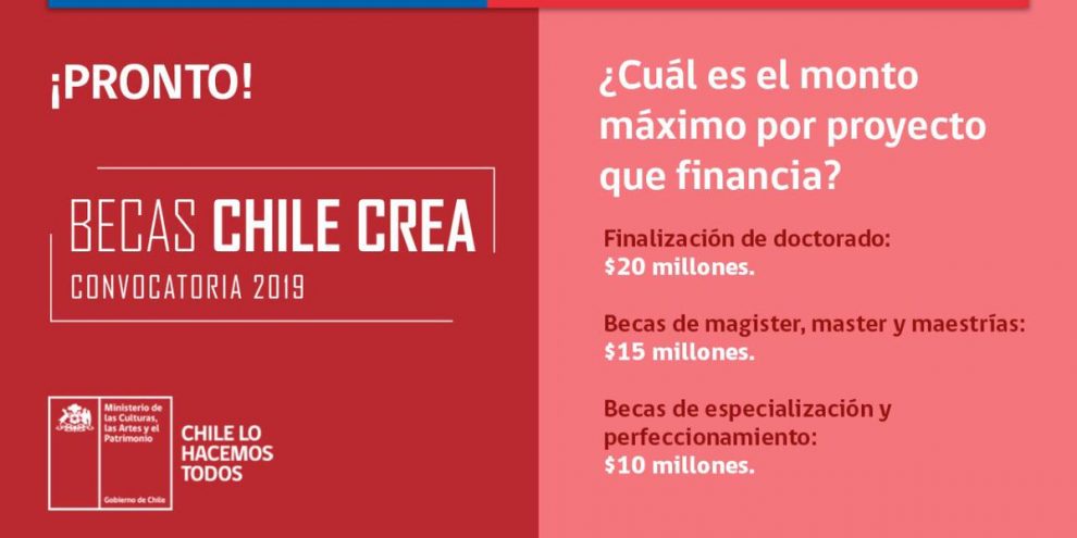 becas chile crea