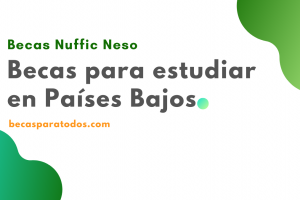 becas para mexicanos holanda Nuffic Neso,