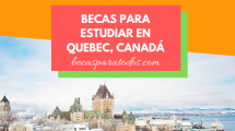 becas para mexicanos para estudiar en canadá