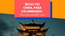 becas para colombianos maestría en china