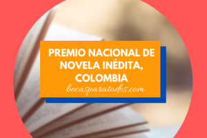 premio nacional de novela inédita colombia