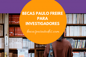 Becas Paulo Freire