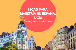 Becas para maestría en España, Universidad Complutense de Madrid