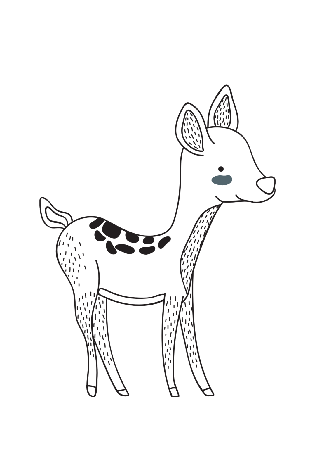 Dibujos de animales para colorear. Imprimir y descargar